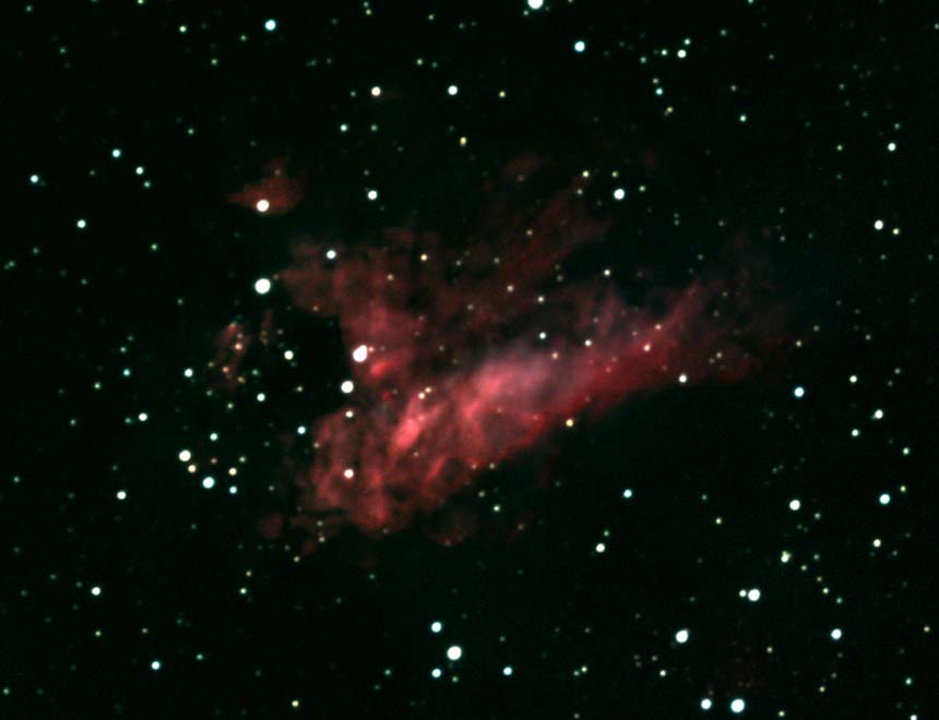 Swan Nebula (M17) in Sagittarius